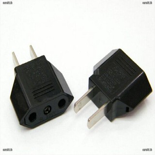 EU Europe Female to US USA Male Wall AC Power Plug Travel Adapter Converter