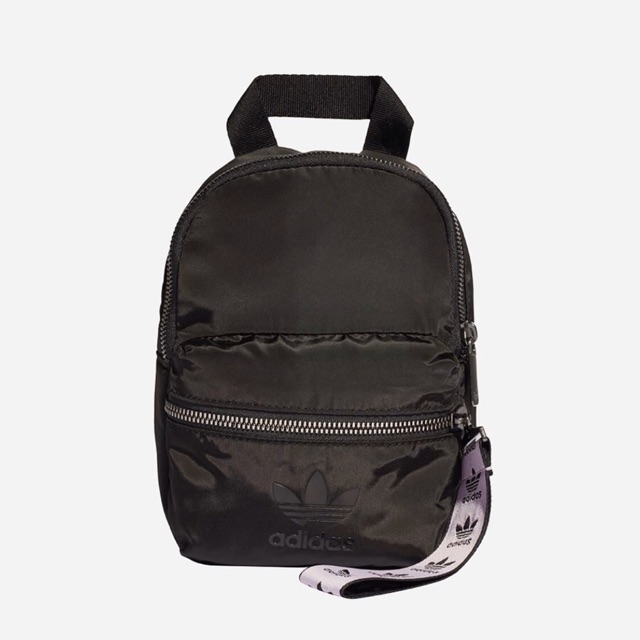 (Used once) Adidas Mini Backpack - Black-Purple