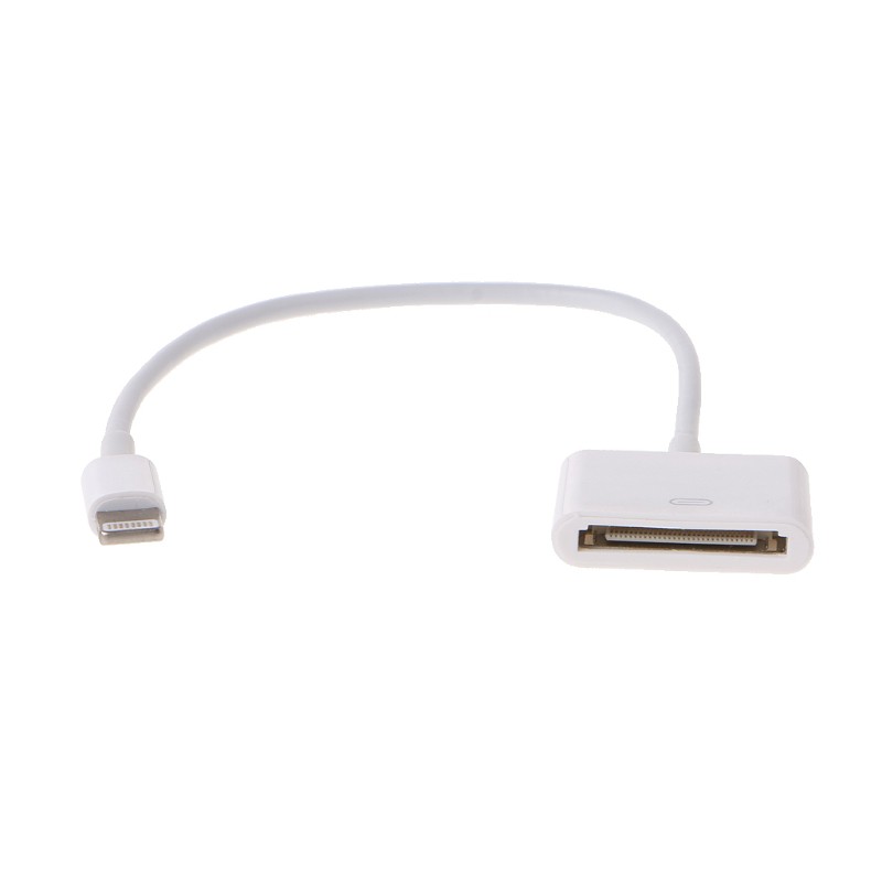 Zzoneiphone 4S 30 Pin Female to 8pin Lightning Male อะแดปเตอร์สำหรับ iPhone iPad #5