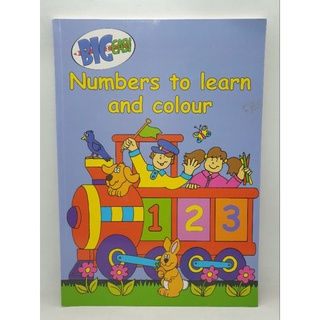 Big easy Numbers to learn and colour-106