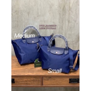 🔥รุ่นใหม่สายปรับได้🔥 Longchamp LE PLIAGE NÉO TOP HANDLE BAG Size M แท้💯%