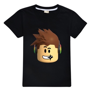 เสื้อยืดแขนสั้น ผ้าฝ้าย 100% พิมพ์ลาย Roblox KIDWEAR FASHION STYLISH แฟชั่นฤดูร้อน 2020