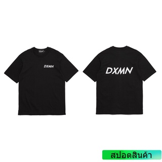 ราคาระเบิดDXMN Clothing "Double Logo" OversizE(Black)S-3XL