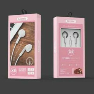 หูฟัง LUOBR X5 แบบ Stereo Earphones เสียงดี ราคาถูก!