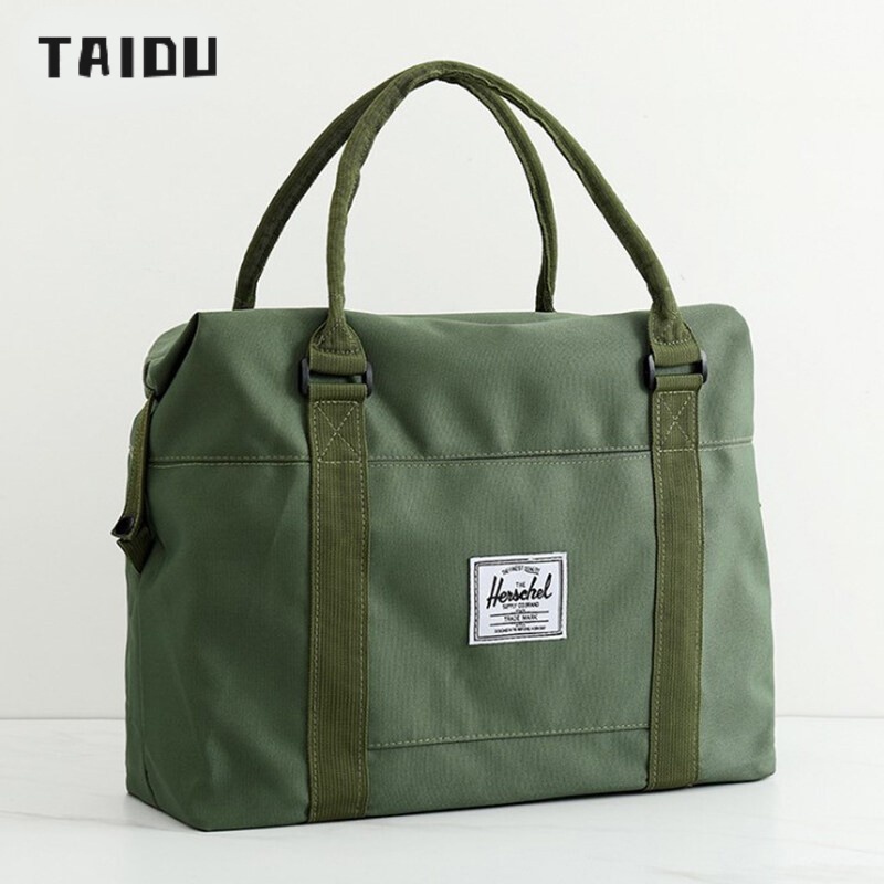 Taidu ใหม่ กระเป๋าถือลําลอง ผ้าออกซ์ฟอร์ด กันน้ํา จุของได้เยอะ แฟชั่นเรียบง่าย สไตล์เกาหลี สําหรับเดินทาง