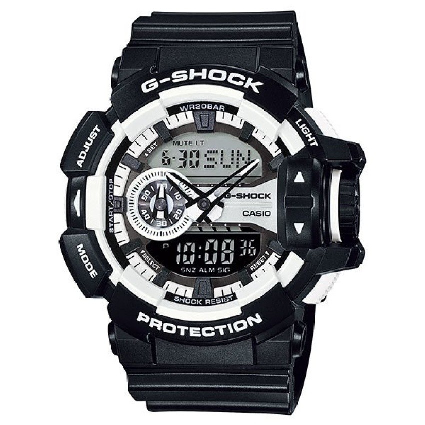 Casio G-shock Men Watch model GA-400-1A (black/white)