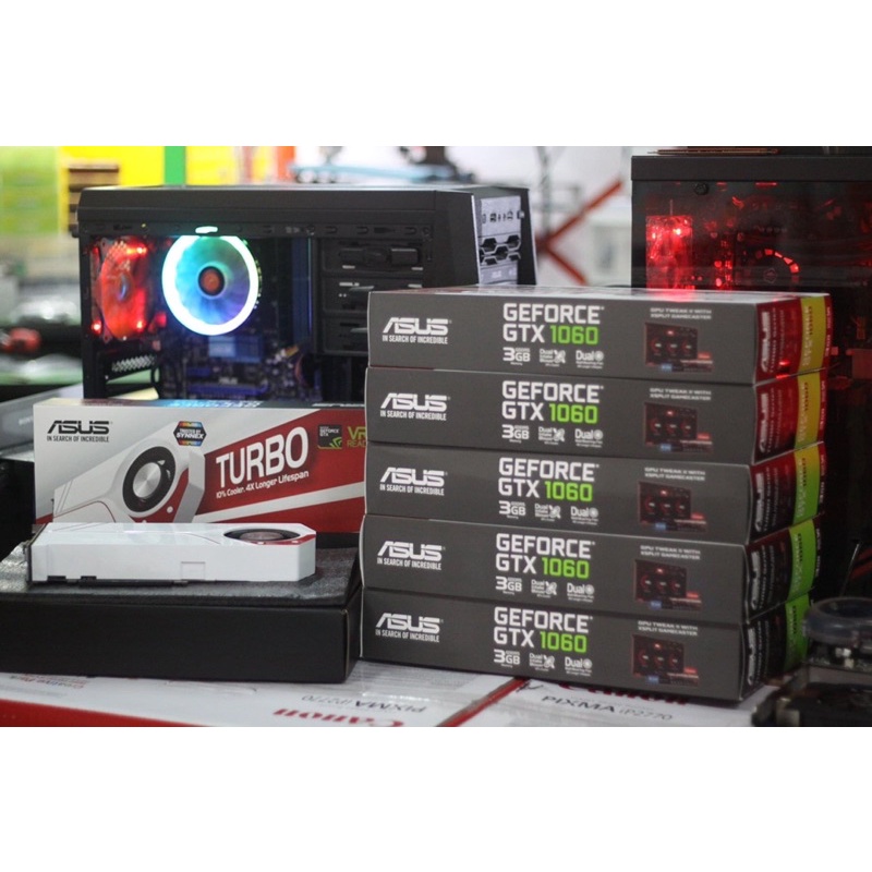 การ์ดจอ มือสอง VGA GTX1060 3gb oc Asus