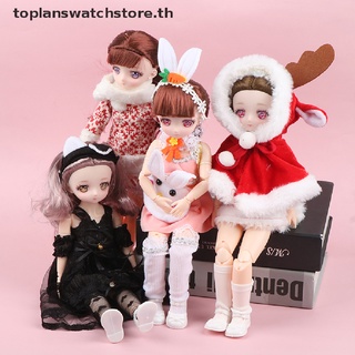 Toplan ตุ๊กตาอนิเมะ BJD ข้อต่อขยับได้ 20 ข้อต่อ ขนาด 30 ซม. 12 นิ้ว ของเล่นสําหรับเด็กผู้หญิง