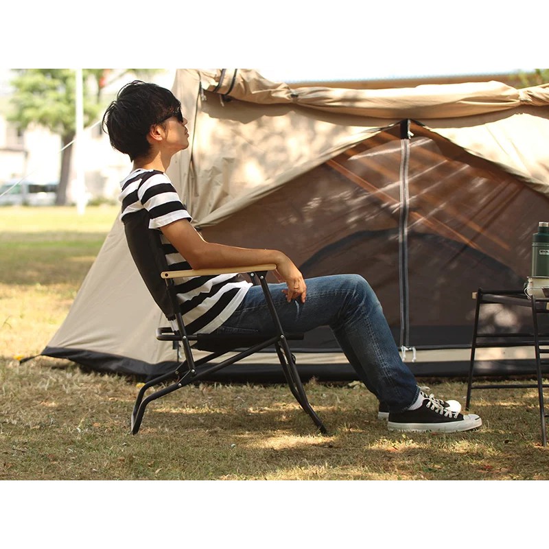 DoD LOW ROVER CHAIR สีดำ - xuouvidic - ThaiPick