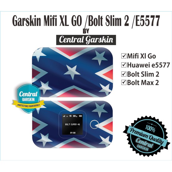 Garskin Huawei E5577 Garskin Mifi XL GO Garskin Bolt Slim 2 - ธง