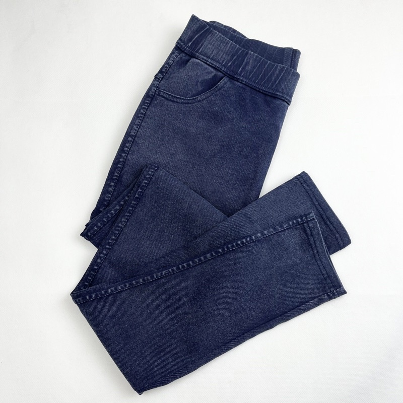 skinnyjeansleggingกางเกงสกินนี่ยีนส์ไซส์ใหญ่พิเศษ100โลใส่ได้ผ้านุ่มยืดหยุ่นดี - รูปที่ 7