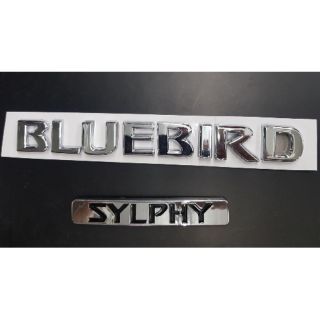 logo bluebird sylphy ของรถ Nissan