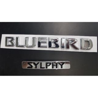 logo bluebird sylphy ของรถ Nissan