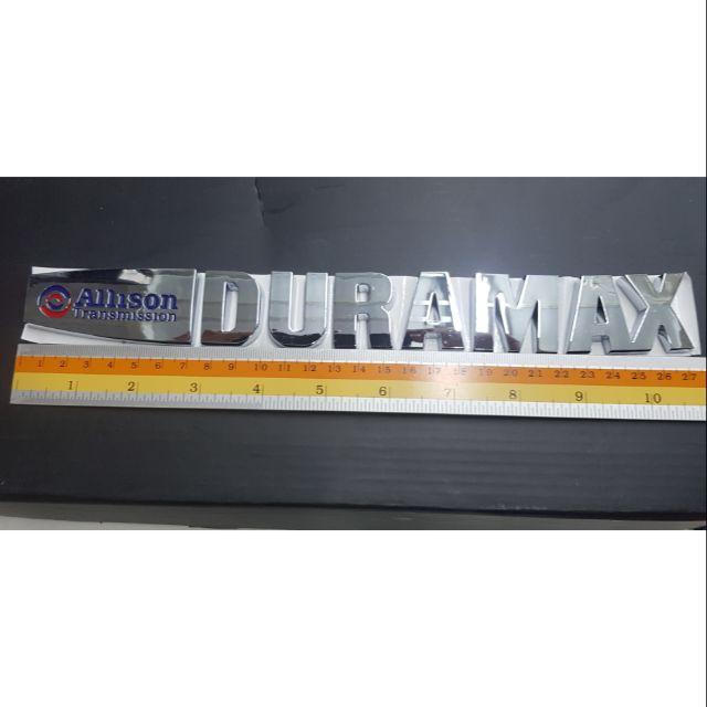 !%Logo Duramax ตัวอักษรแยก