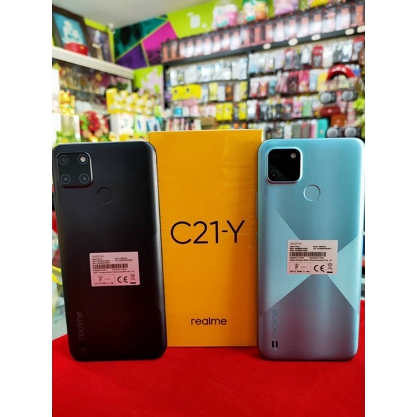 Realme C21Y   Ram 4/64 เครื่องแท้ ประกันศูนย์ 1 ปี