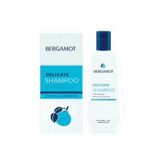 BERGAMOT® THE ORIGINAL DELICATE SHAMPOO แชมพูลดผมขาดหลุดร่วง (หนังศีรษะธรรมดา)