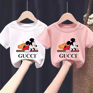 👧👦 เสื้อยืด cute cute สมวัยสดใสใส่สบายมาก ราคาถูกสุด💲 สำหรับเด็กชาย-เด็กหญิง ⚡ H-271