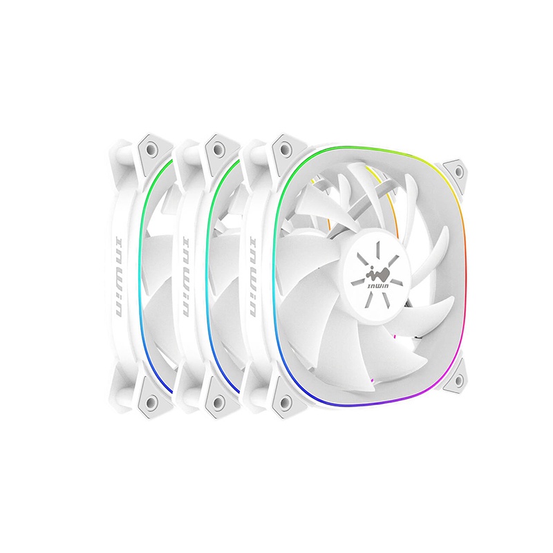 INWIN Sirius Extreme Pure ASE120P White argb 5v Case Fan (Triple Pack)