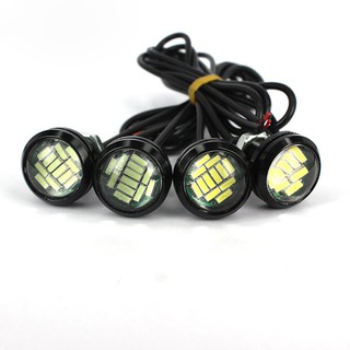 🎡หลอดไฟติดรถยนต์ 12 V 15 W Eagle Eye LED Daytime Running DRL