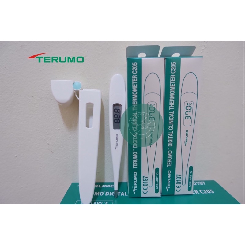 ปรอทวัดไข้ดิจิตอลทางรักแร้ Terumo รุ่น C205 ปรอทวัดไข้มาตรฐานโรงพยาบาลรัฐ และเอกชน