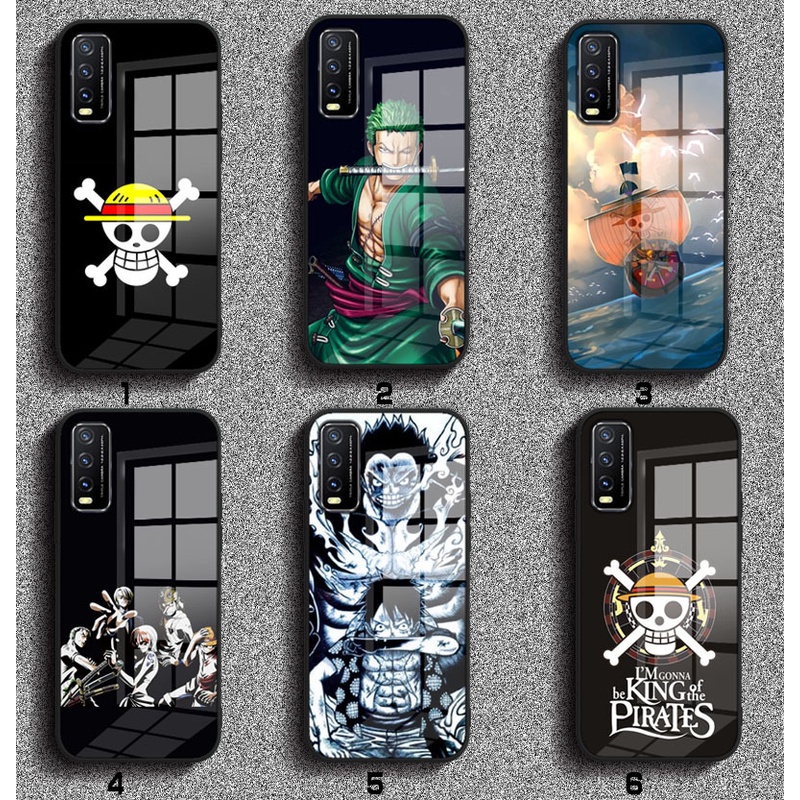 เคสกระจกนิรภัยซิลิโคน Tpu สําหรับ Vivo V17 V15 Pro Y30 Y50 S1 Pro 2021