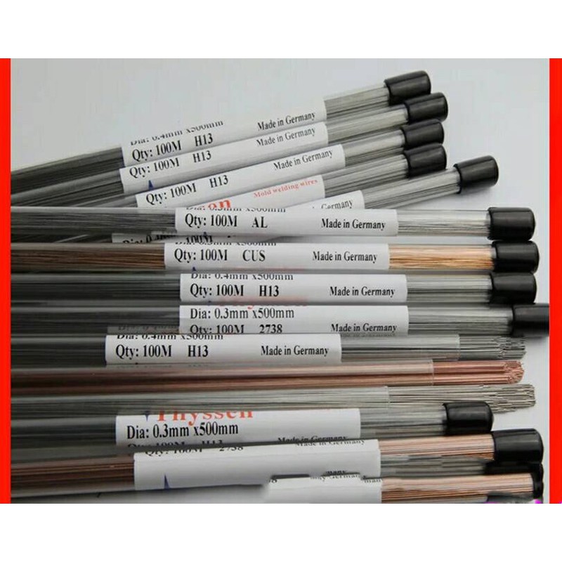 พร้อมส่ง ลวดเชื่อมเลเซอร์ Thyssen NAK80 SKD61