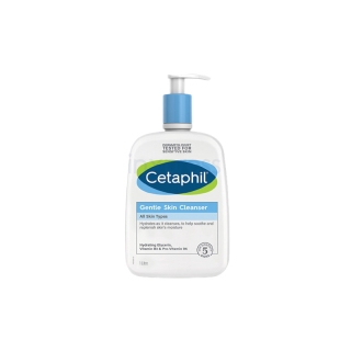 exp 09/24 Cetaphil gentle skin cleanser 1 litre เซตาฟิล 1 ลิตร 1000ml ทำความสะอาดผิวหน้า liter 1000 ml 1 ขวด