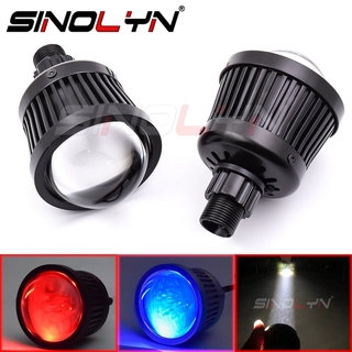 โปรเจคเตอร์ Sinolyn Led High Beam สําหรับ H11 H7 9005 9006 K3 5000 K 25 W Devil Eyes