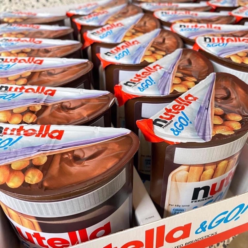 พร้อมส่ง​ Nutella​&Go​ ช็อคโกแลต​ นูเทลล่า​ บิสกิตจิ้มช็อกโกแลต