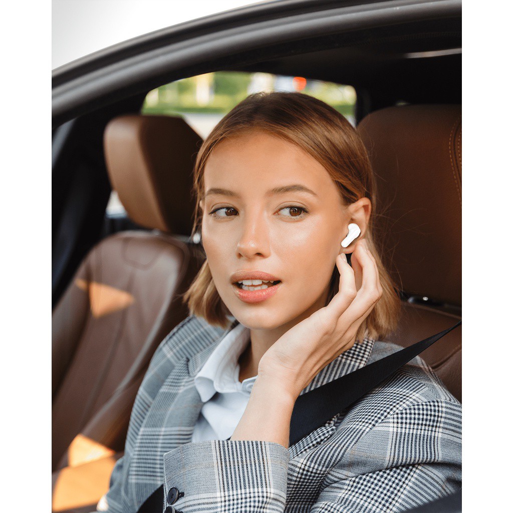 ✹AUKEY EP-M1 หูฟังบลูทูธไร้สาย True Wireless Earbuds, หูฟัง TWS 10mm driver PEEK+PU, BT 5 หูฟังไร้สา