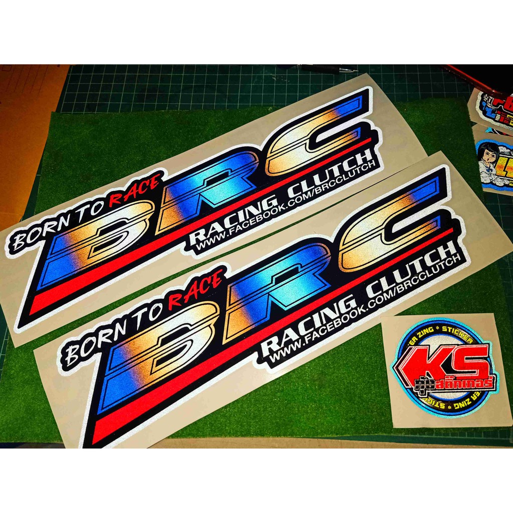 สติ๊กเกอร์ BRC ไทเท สะท้อนแสง 3M