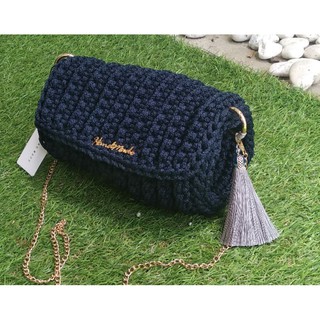 Bag handmade roll crossbody