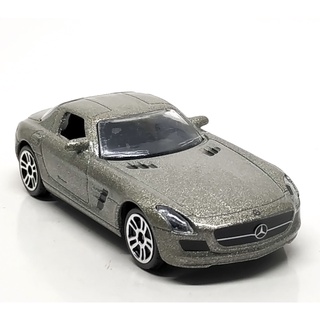 Majorette Mercedes Benz SLS - Metallic Gray Color /Wheels D5S /scale 1/59 (3 inches) no Package