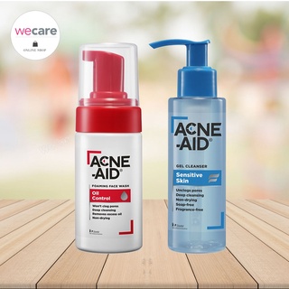 Acne Aid foaming face wash oil control 100ml แอคเน่-เอด ออยคอนโทรล โฟม