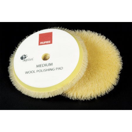 ใหม่ Rupes Yellow Wool Polishing Pad 5"