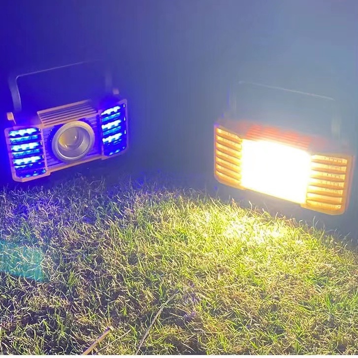 สปร์ตไลท์จับยุง สปร์ตไลท์เดินป่า ตัวจับยุงอเนกประสงค์ พกพาสะดวกตั้งโต๊ะได้ ชาร์จมือถือเเละพาวเวอร์เเบงค์ได้ - รูปที่ 5