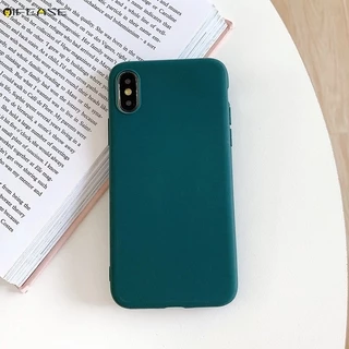 Huawei Y9 Y5 2019 2018 เคสโทรศัพท์ สีแคนดี้ สีสันสดใส เคลือบด้าน สด เรียบง่าย น่ารัก สีพื้น ซิลิโคนนิ่ม TPU เคส