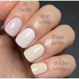 OPI แท้💯% สีนู้ดสวยๆ เรียบร้อย Barefoot in Bacelona, Dulce de leche, my very fist knock, princess rule, tickle my francy