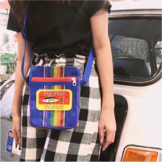 🎉New in กระเป๋าสะพายข้างรุ้ง🌈 มี 4 สี