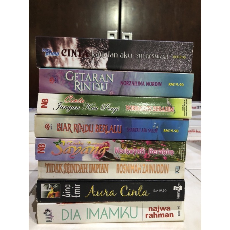 PRELOVED NOVEL PRELOVED BOOK NOVEL MELAYU