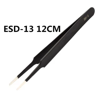 ชุดแหนบสเตนเลส ป้องกันไฟฟ้าสถิตย์ 1.5 มม. สําหรับซ่อมแซมโทรศัพท์มือถือ ESD10 ESD11 ESD12 ESD13 ESD14 ESD15