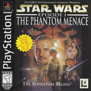 STAR WARS EPISODE 1 [PS1 US : 1 Disc]