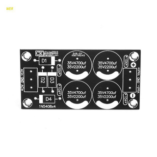 บอร์ดเพาเวอร์ซัพพลาย Wer Rectifier Pcb Bare