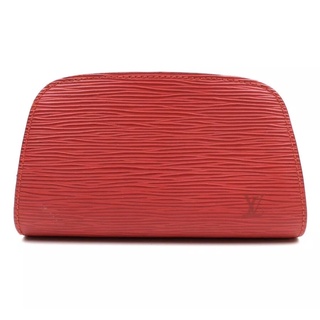 Louis Vuitton epi pouch bag vintage red