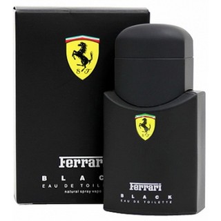 FERRARI น้ำหอม BLACK For men 125ml. (พร้อมกล่อง)