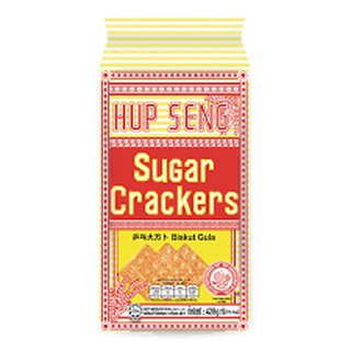 HUP SENG ฮับเส็ง ชูการ์ แครกเกอร์ ขนาด 428กรัม SUGAR CRACKER