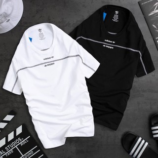 Adidas เสื้อยืดงานปัก&amp;งานสกีนเรียบหรูงานแบรนด์ป้ายห้อย