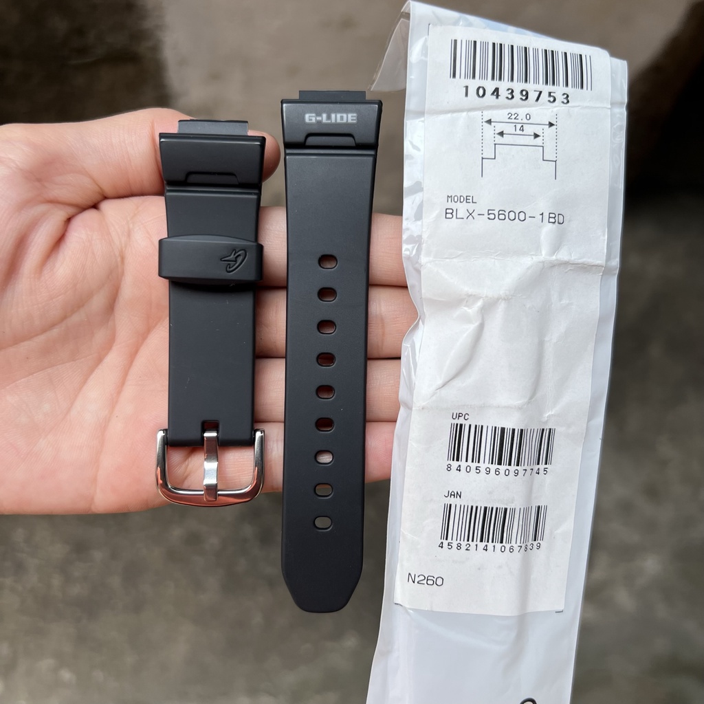 Casio baby-g สายนาฬิกาข้อมือ BLX-5600 1B original band BLX 5600 ...