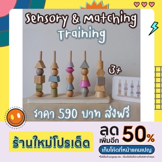 Sensory &amp; Matching Training #พร้อมส่ง #2ขวบ #ของเล่นเสริมพัฒนาการ