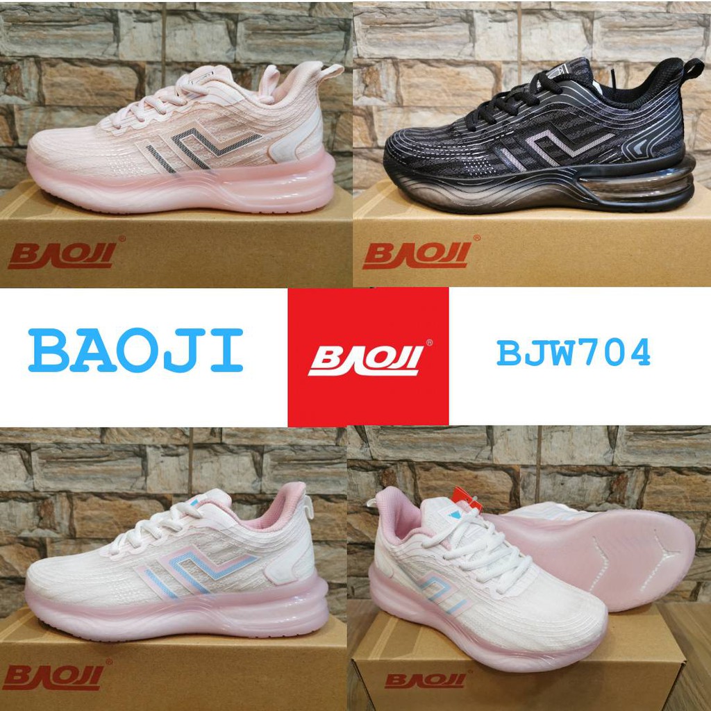 [ลดล้างสต๊อค หมดแล้วหมดเลย] Baoji บาโอจิ แท้100% รองเท้าผ้าใบผู้หญิง bjw704